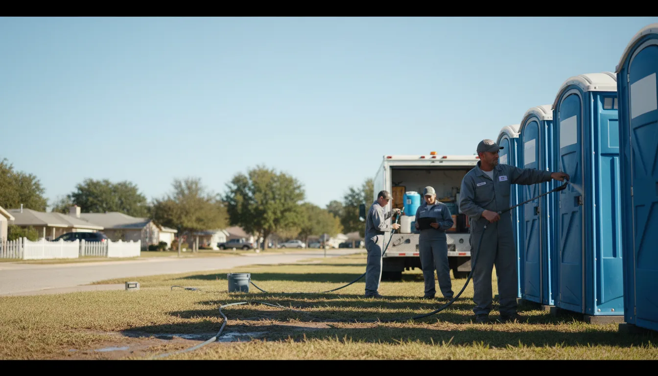 Long-Term Portable Toilet Rental in Aurora, IL near me